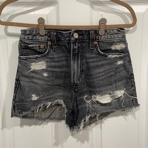 AF Annie High Rise distressed short
